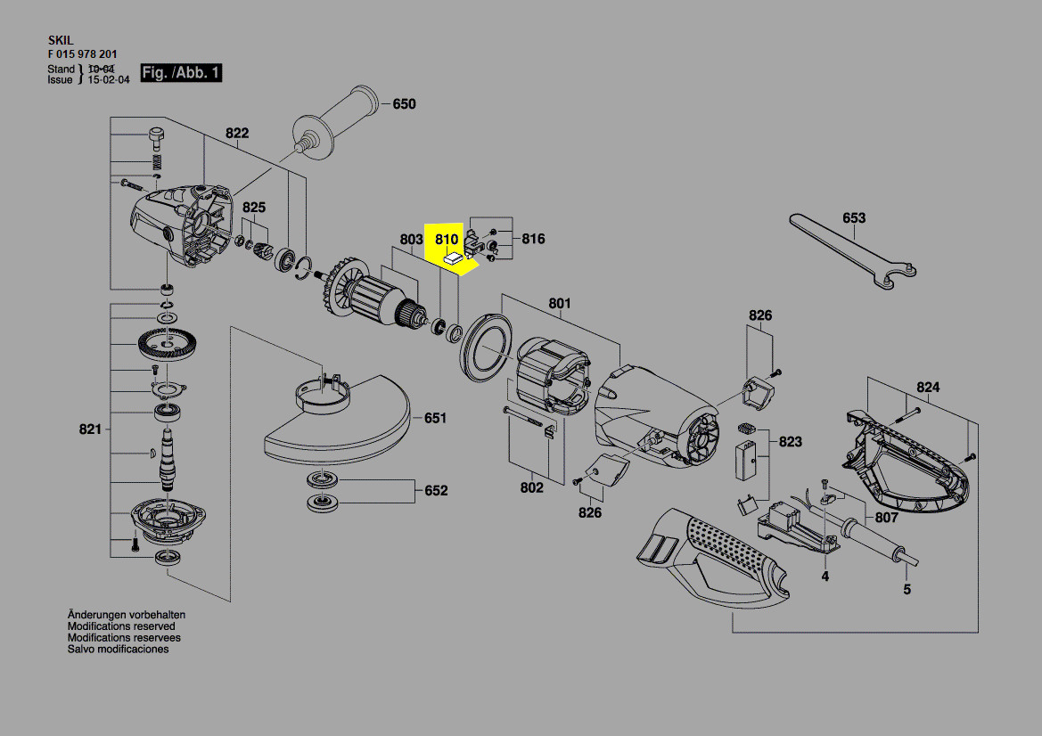Balais De Charbon Pour Skil 1400 H1 - 6,4x10x15mm - Pour Scie Circulaire Et Coupeuse