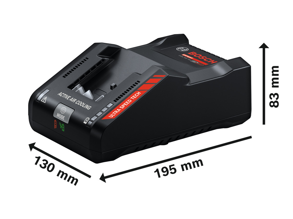 Chargeur rapide EXPERT EXAL18V-160 + 3x batterie EXBA18V-80 BOSCH