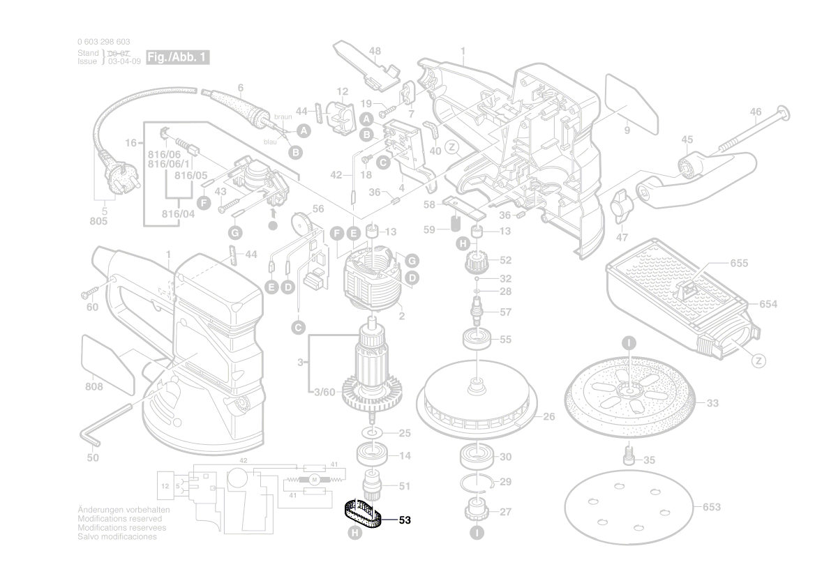 Courroie Pex420ae Pex15ae Ponceuse Bosch Piece Detachee 2604736009