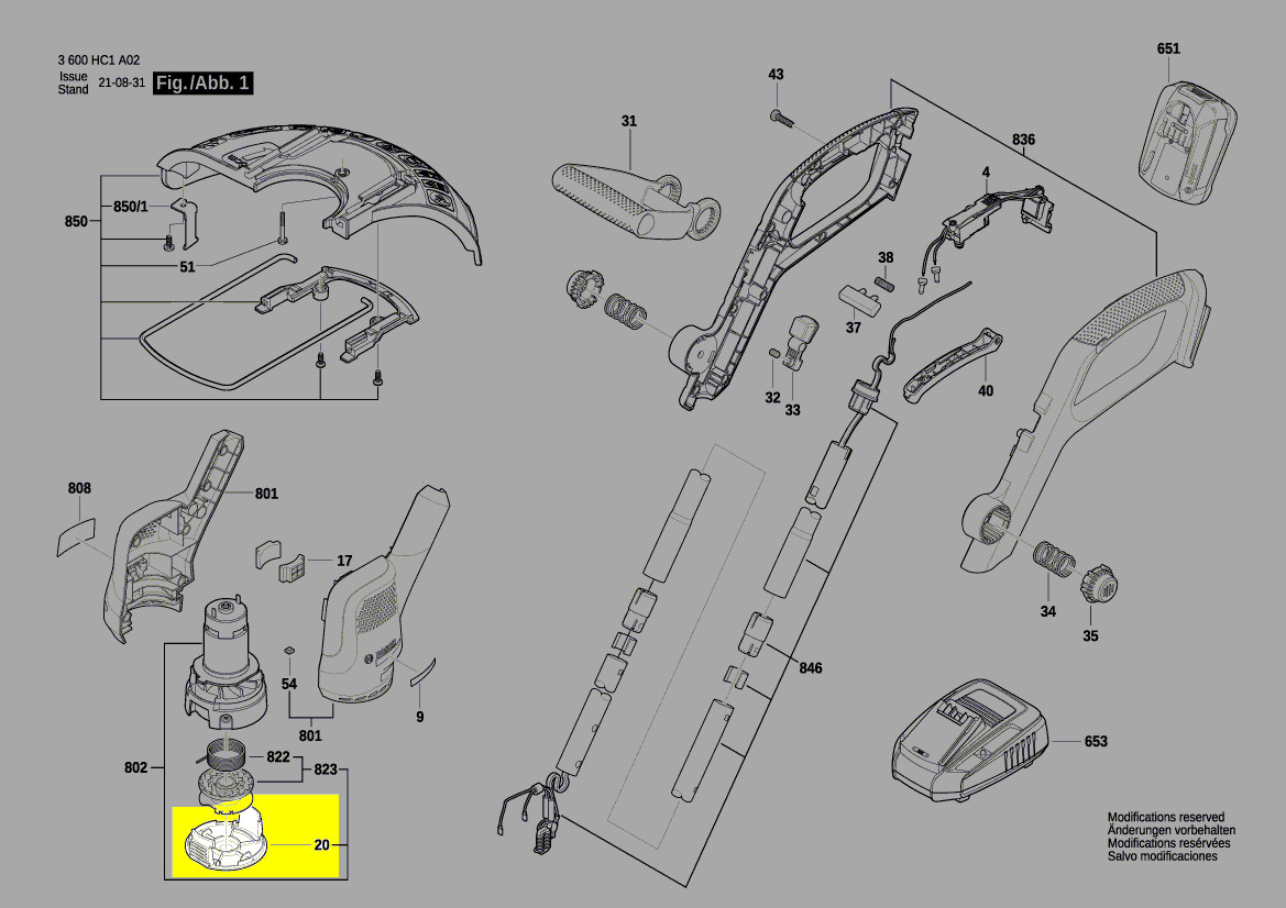 Couvercle bobine réf. F 016 F05 800 Bosch