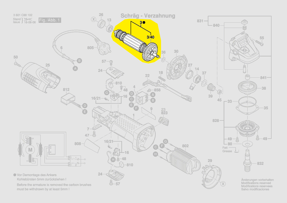 Induit réf. 1 619 P20 622 Bosch