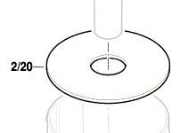 Joint pot de peinture réf. 1 605 108 2T8 Bosch