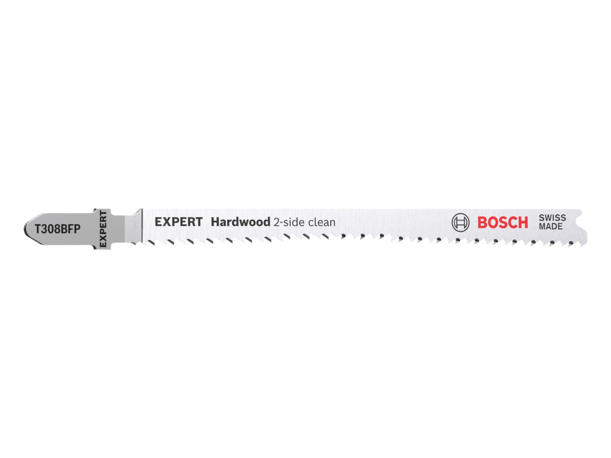 Lame EXPERT Hardwood 2-side clean T308BFP Bosch (lot de 25)