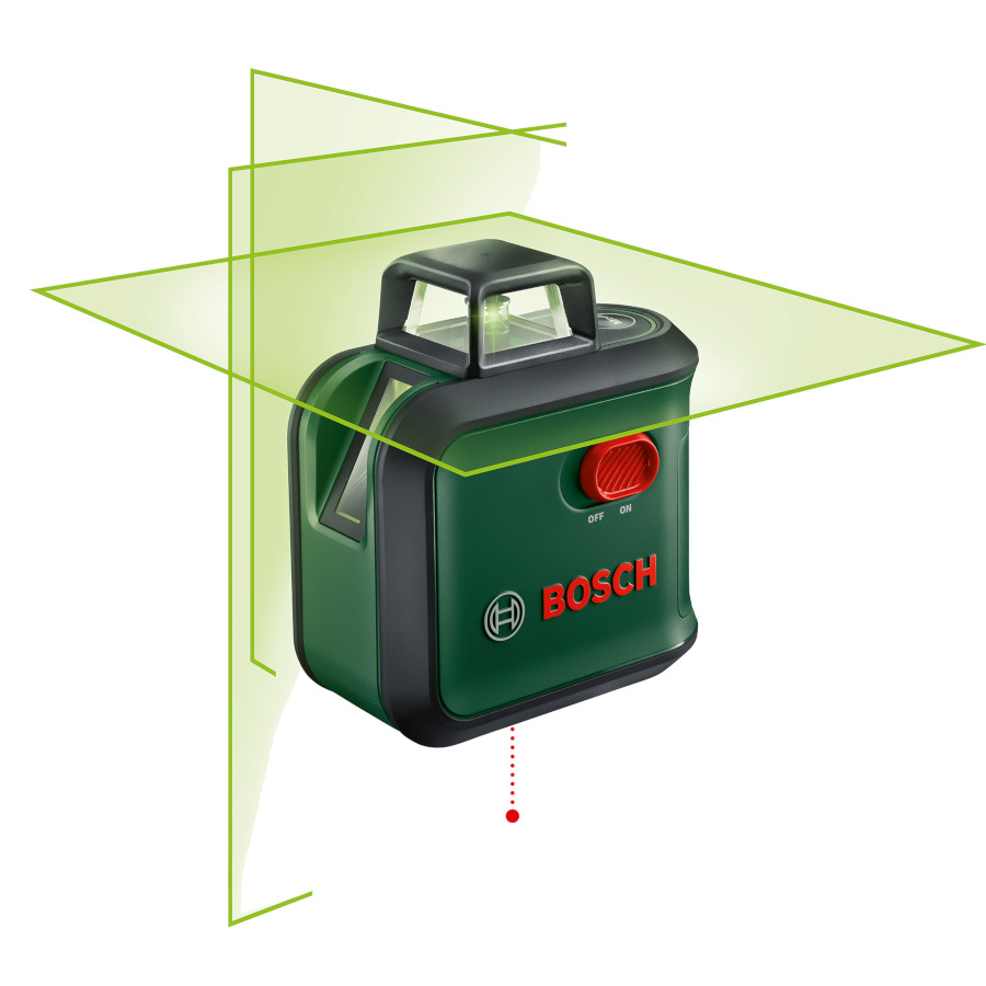 Laser croix Bosch AdvancedLevel 360 + trépied