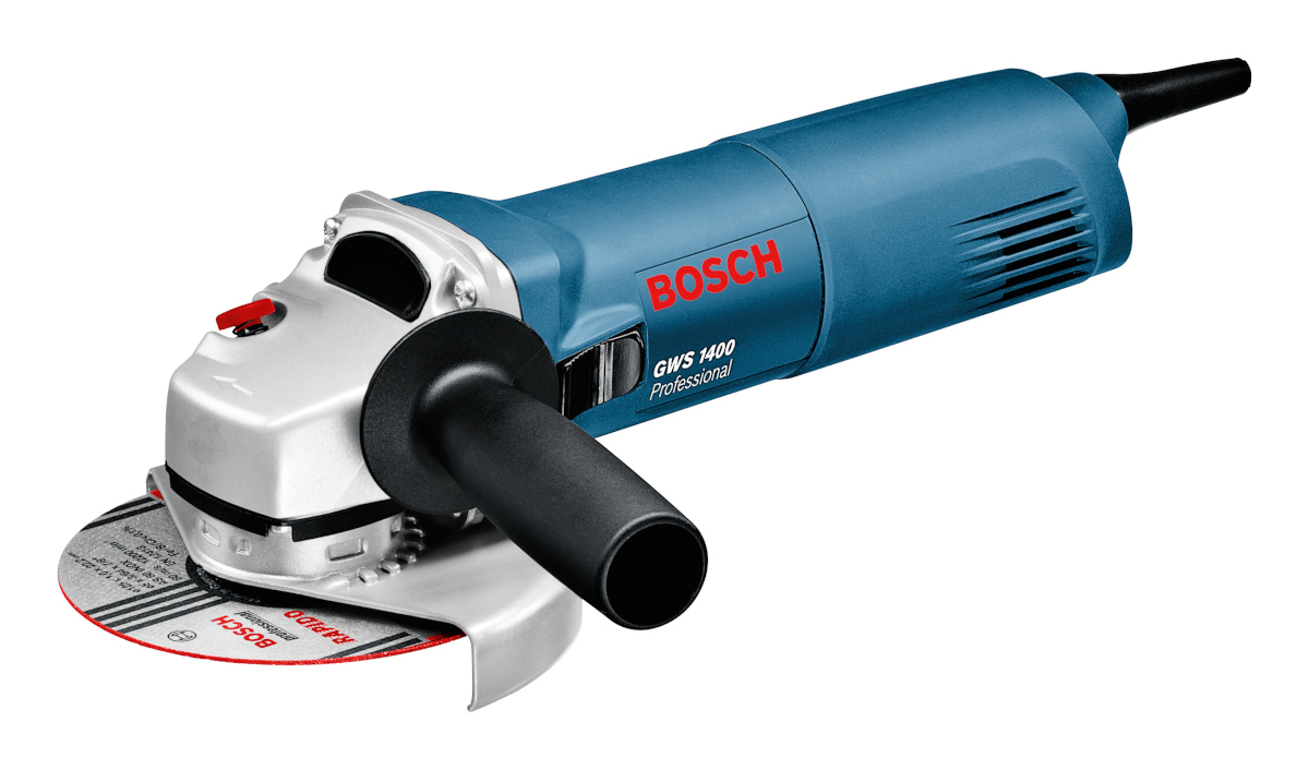 Meuleuse angulaire GWS1400 Pro Bosch 125mm capot réglable sans outil Meuleuse angulaire GWS1400 Pro Bosch 125mm capot réglable sans outil