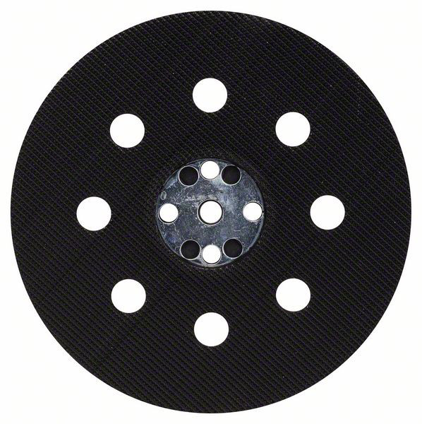 Plateau De Ponçage Bosch 125mm - 8 Trous - Pour Ponceuse Excentrique PEX 270 A/AE