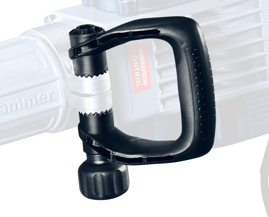 Poignée Latérale De Rechange Pour Marteau Démolition Bosch - Compatible GSH16-28, GSH16-30, B56, Plastique Noir