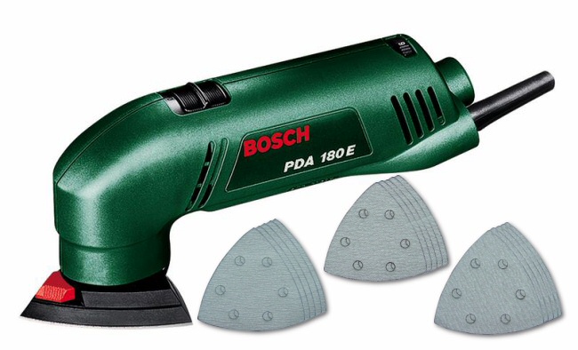 Ponceuse Delta Pda 180 E Set Bosch Regulateur Electronique
