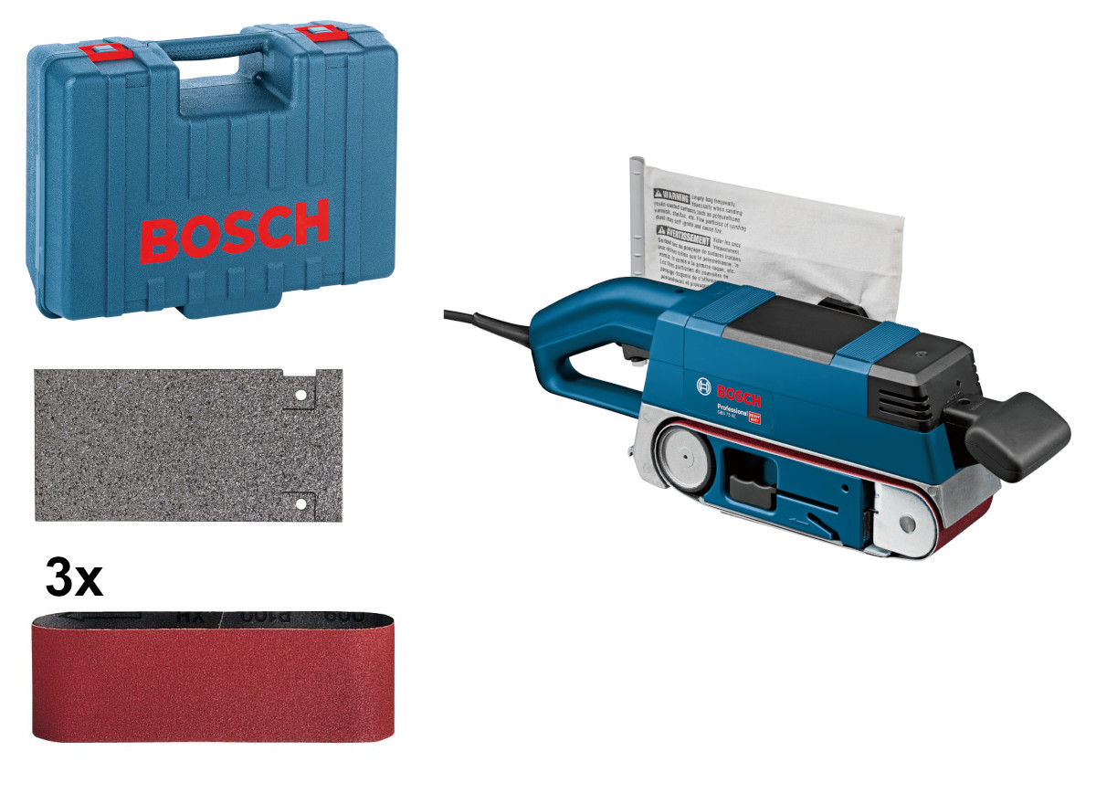 Ponceuse Bande Gbs75ae Bosch Professionnelle Largeur 75mm