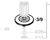 Ventilateur induit taille-haie réf. 2 609 001 188 Bosch