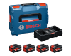 Chargeur EXAL18V2-320 + 2x EXBA18V-80 + 2x EXBA18V-55 BOSCH Chargeur EXAL18V2-320 + 2x EXBA18V-80 + 2x EXBA18V-55 BOSCH