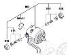 Moteur courant continu 14,4 V réf. 2 609 199 275 BOSCH