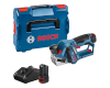 Rabot sans fil GHO 12V-20 Bosch + L-Boxx + chargeur + batteries