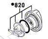 Manette mode percussion réf. 1 619 P01 782 perforateur BOSCH