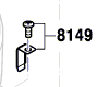 Ressort-lame réf. 1 609 BP7 382  pour PCM 7S Bosch