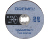 Disque à tronçonner le métal de précison Dremel SC409 SpeedClic