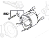 Stator réf. 2 610 Z05 007 SKIL