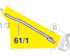 Axe de roue réf. F 016 L68 528 BOSCH