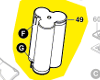 Set de batteries pour PSR 10,8 LI Bosch