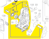 Boîtier d\'engrenage réf. 2 605 806 889 Bosch