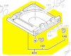 boîtier inférieur réf. 3 607 031 856 Bosch
