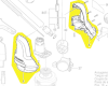 carter moteur UniversalGrasscut 18V-26 Bosch réf. 1 600 A02 7KF carter moteur UniversalGrasscut 18V-26 Bosch réf. 1 600 A02 7KF