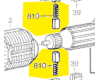 Balais charbon 2 604 321 919 BOSCH