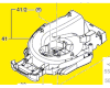 chassis tondeuse réf. F 016 L90 441 Bosch