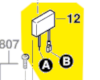 Condensateur meuleuse 9001, 9006 et 9016 Skil