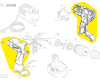 Coquille pour PSR 14,4 VE-2 Bosch