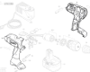 Coquille pour PSR 14,4 V Bosch