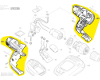 Coquille pour PSR 14,4 LI-2 Bosch