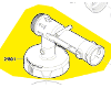 Corps pistolet vaporisateur PFS 1000 / PFS 2000