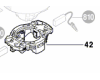 Couronne porte balais réf. 1 614 336 072 BOSCH