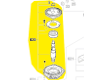 Couronne d'angle meuleuse 9780 / 9781 / 9785 / 9786 Skil