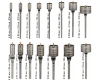 Couronne-trépans longue SDS-max-9 Core Cutter