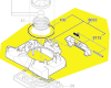 couvercle dispositif nettoyage filtre réf. 2 609 200 391 Bosch