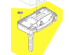 socle avec dard de mesure réf. 1 600 A00 039 BOSCH