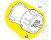 Boitier engrenage réf. 2 609 007 583 BOSCH