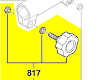 dispositif fixation accessoire réf. F 016 L72 513 Bosch