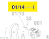 Goupille réf. F 016 T44 492 BOSCH