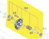 guide piston réf. F 016 F04 799 BOSCH guide piston réf. F 016 F04 799 BOSCH