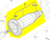 Induit réf. 1 600 A00 4L1 Bosch