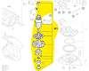 Induit ponceuse Skil 7220 et 7226