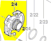 insert puvérisateur réf. 2 609 006 613 Bosch