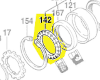 Joint radial ref 1 610 290 061 BOSCH