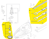 jeu de couteaux pour taille-haies BOSCH AHS 55-16