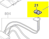 Lentille réf. 2 609 001 694 Bosch