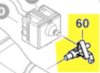 Levier commande interrupteur réf. 1 600 A00 R9L Bosch