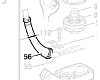 Manchon de cable d´alimentation réf. 1 610 703 055